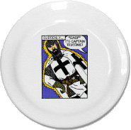 Captain Teutonic Flying disc